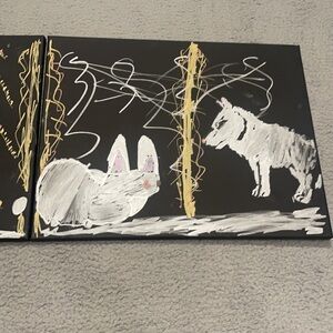 Night in the wilderness canvas wall art